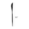 Smarty Had A Party Solid Black Moderno Disposable Plastic Dinner Knives (480 Knives), 480PK 9330-BKN-CASE - alternate 2